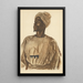 Disegni e dipinti d'Africa pl 15 - Alexandre Iacovleff — quadro incorniciato alla parete