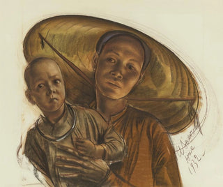 Alexandre Jacovleff - Mother And Child.webp