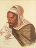 Portrait von Mohamed ben Jellul - Alexandre Iacovleff — Ansicht des Kunstwerks