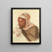 Portrait von Mohamed ben Jellul - Alexandre Iacovleff — gerahmtes Bild an der Wand