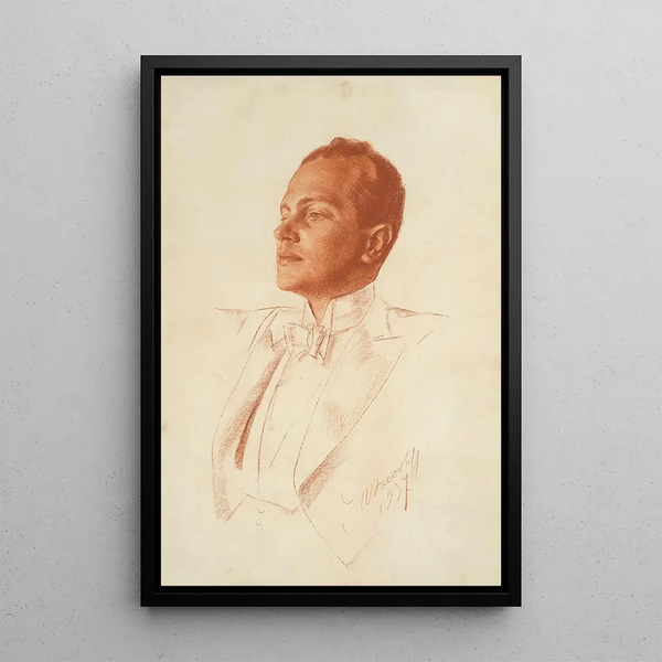 Alexandre Jacovleff - Portrait of the conductor Antal Dorti.webp