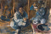 L'intérieur d'une tente kirghize - Alexandre Iacovleff — Ansicht des Kunstwerks
