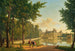 Henri VI e Sully davanti al Castello Reale di Fontainebleau - Alexandre Louis Robert Millin du Perreux — vista dell’opera