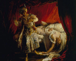 Alexandre Marie Colin - Othello and Desdemona.webp