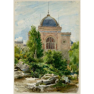 Alexandre Prvost - Le rocher au jardin du Trocadro.webp