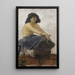 Reproduction of the painting Nude Painting in Tunis - Alexandre Roubtzoff