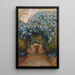 Sentier dans le parc Ben Negro - Alexandre Roubtzoff — framed artwork on a wall