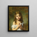 Kindheit - Alexei Harlamoff — gerahmtes Bild an der Wand