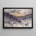 L'Oural - Alexei Kuzmich Denisov-Uralsky — gerahmtes Bild an der Wand