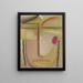 Tête astratta Oro e rosa - Alexej von Jawlensky — quadro incorniciato alla parete
