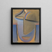 Abendkopf Abstrakt - Alexej von Jawlensky — gerahmtes Bild an der Wand