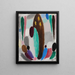 Variante Ascona (1) - Alexej von Jawlensky — gerahmtes Bild an der Wand