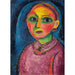 Busto di una donna in abito rossastro - Alexej von Jawlensky — vista dell’opera