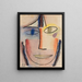 Tête de femme Femina - Alexej von Jawlensky — quadro incorniciato alla parete