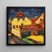Case gialle - Alexej von Jawlensky — quadro incorniciato alla parete