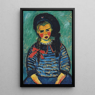 Alexej von Jawlensky - Girl With Red Ribbon.webp