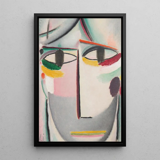 Alexej von Jawlensky - Heilandsgesicht.webp