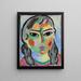 Fille - Alexej von Jawlensky — quadro incorniciato alla parete