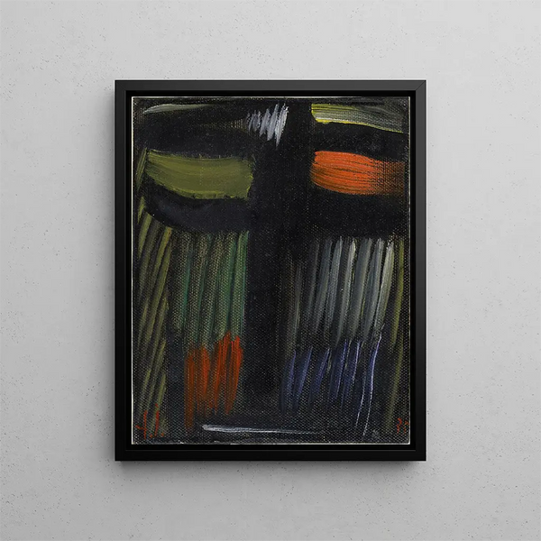 Meditation N° 133 - Alexej von Jawlensky — gerahmtes Bild an der Wand