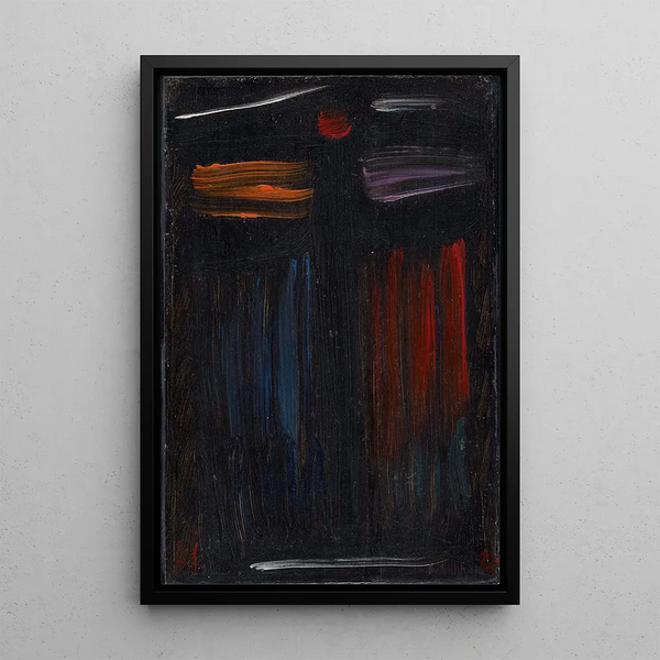 Meditation Nr. 33 - Alexej von Jawlensky — gerahmtes Bild an der Wand
