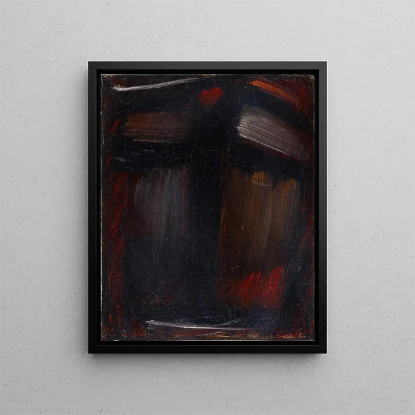 Meditation N° 57 - Alexej von Jawlensky — gerahmtes Bild an der Wand