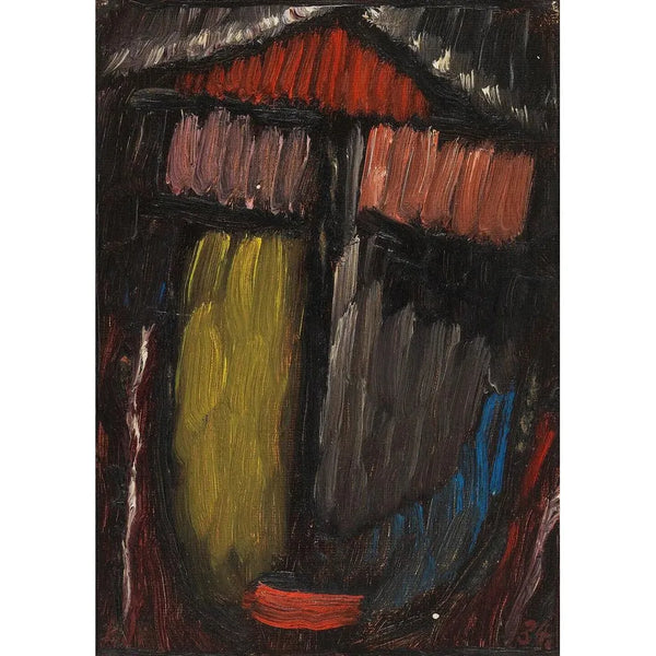 Meditation Nr. 70 - Alexej von Jawlensky — gerahmtes Bild an der Wand