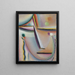 Meditazione La Preghiera - Alexej von Jawlensky — quadro incorniciato alla parete