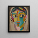 Tête mystique Tête de fille de face - Alexej von Jawlensky — quadro incorniciato alla parete