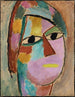 Tête mystique - Alexej von Jawlensky — artwork view