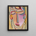 Meditazione della testa mistica - Alexej von Jawlensky — quadro incorniciato alla parete