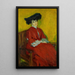 Riproduzione del dipinto Ritratto di Madame Gindus - Alexej von Jawlensky