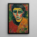 Riproduzione del dipinto Ritratto di una signora - Alexej von Jawlensky