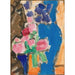 Riproduzione del dipinto Nature morte con fiori e figura semi-profil - Alexej von Jawlensky