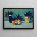Nature morte con frutta - Alexej von Jawlensky — quadro incorniciato alla parete
