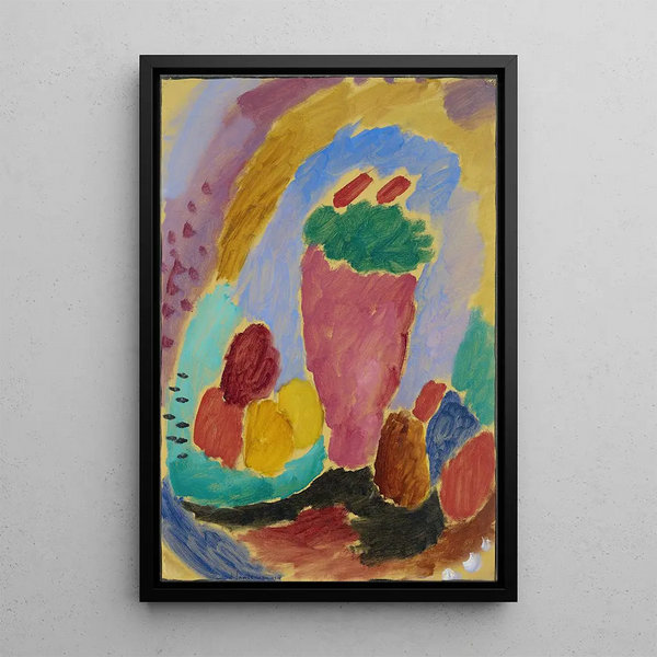 Reproduktion des Gemäldes Stillleben - Alexej von Jawlensky