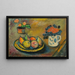 Natura morta con pere e mele - Alexej von Jawlensky — quadro incorniciato alla parete