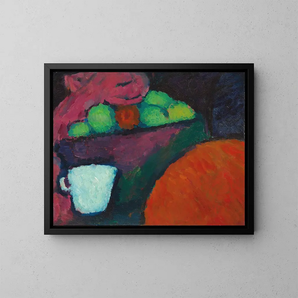 Naturmorte mit Tasse - Alexej von Jawlensky — gerahmtes Bild an der Wand