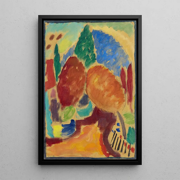 Alexej von Jawlensky - The Orange Path.webp