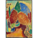 Reproduktion des Gemäldes Le Chemin orange - Alexej von Jawlensky