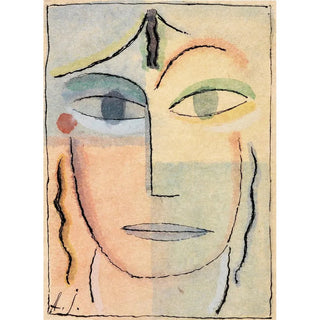 Alexej von Jawlensky - Weiblicher Kopf.webp