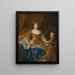Augusta Marie Jeanne de Baden-Baden duchesse d'Orléans - Alexis Simon Belle — quadro incorniciato alla parete
