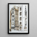 Angle des rues Saint-Denis et des Prêcheurs - Alfred Bonnardot — framed artwork on a wall