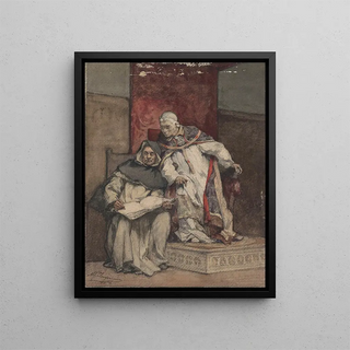 Alfred Cluysenaar - The Albigensians Captivated.webp