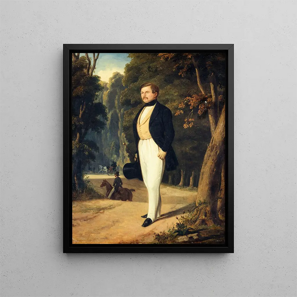 Alfred De Dreux - Portrait dAugustin Grisier 17911865 matre darmes.webp