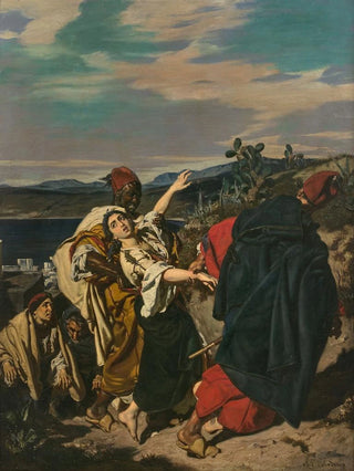 Alfred Dehodencq - LEnlvement dune femme juive.webp