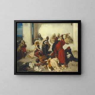 Alfred Dehodencq - The Captured Thief.webp