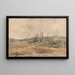 Flusslandschaft - Alfred Downing Fripp — gerahmtes Bild an der Wand
