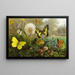 Les insectes mille-pattes et araignées pl. 10 - Alfred Edmund Brehm — framed artwork on a wall
