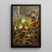 the Insects millipedes and spiders Pl 18 - Alfred Edmund Brehm — framed artwork on a wall