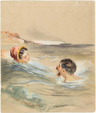 Alfred Grvin - Male and Female Bathers.webp
